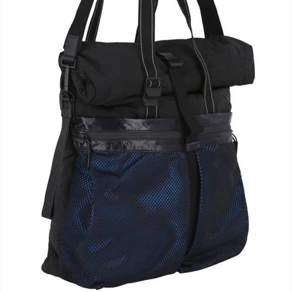 Bottega Veneta Tech Nylon Tote Blue - Picture 1 of 7